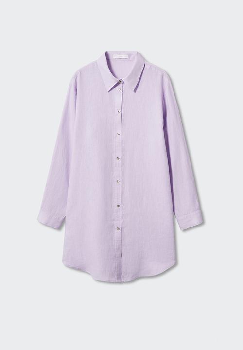 MANGO - Plus shirt cogee - purple