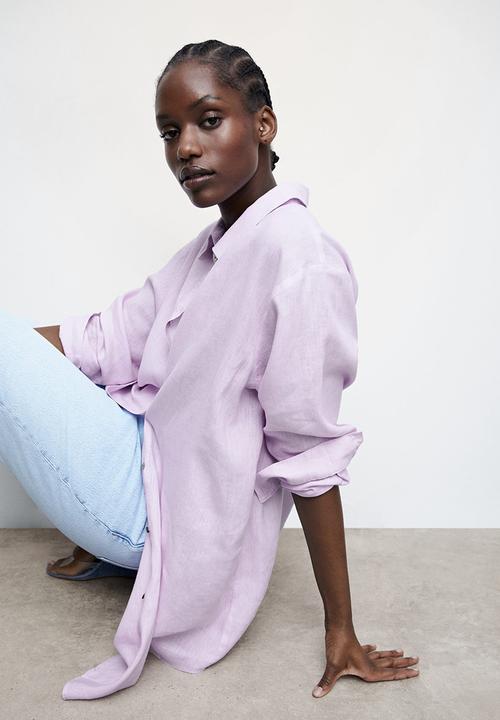 MANGO - Plus shirt cogee - purple