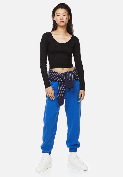 H&M - Knitted top - black