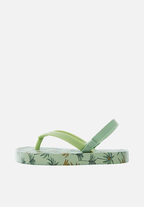 MANGO - Flip-flop palmb - verde