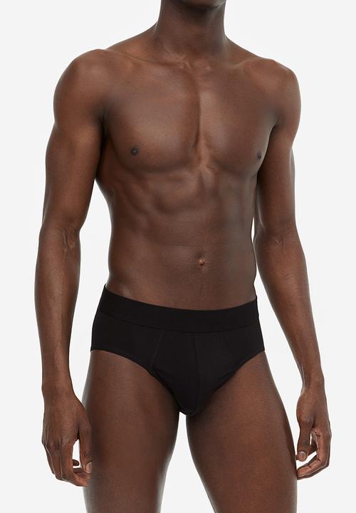 H&M - 3-pack xtra life™ briefs - black