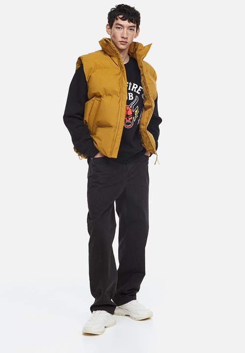 H&M - Relaxed fit sweatshirt - black/stranger things