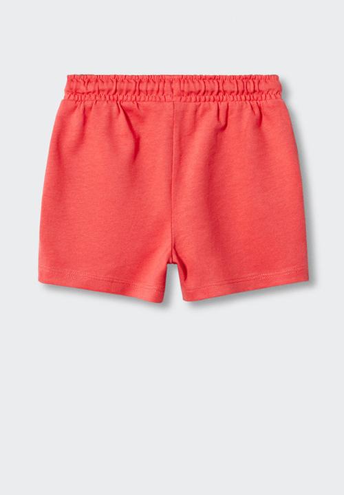 MANGO - Bermuda shorts belgicab - coral