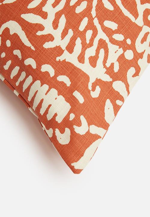 Sixth Floor - Lila cushion cover - rust