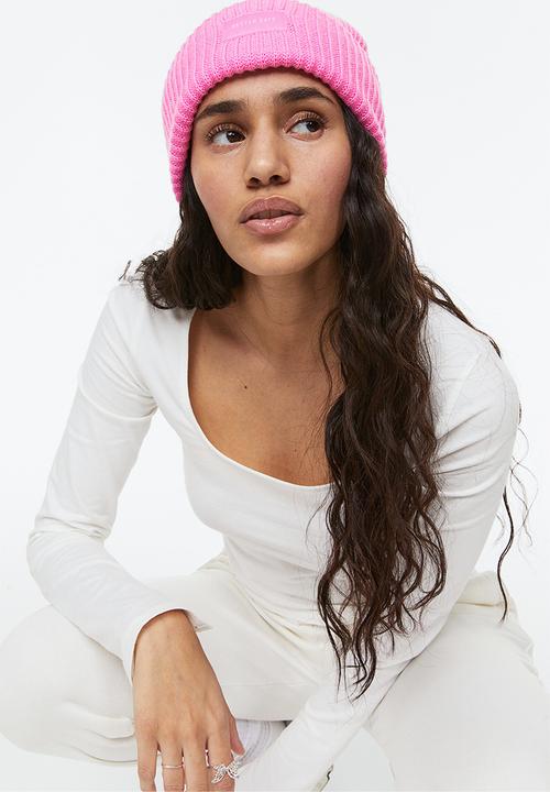 H&M - Long-sleeved cotton top - white