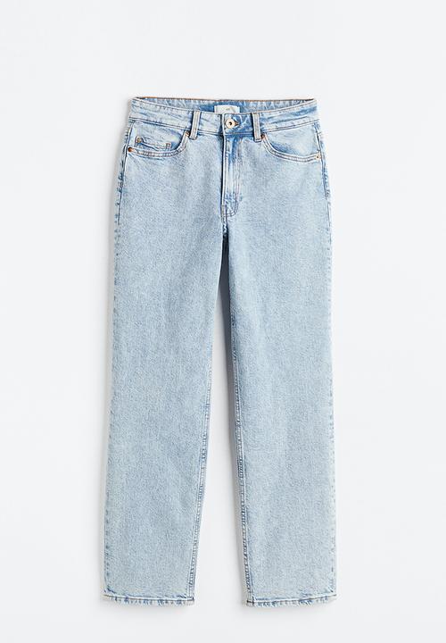 H&M - Slim regular ankle jeans - light denim blue 