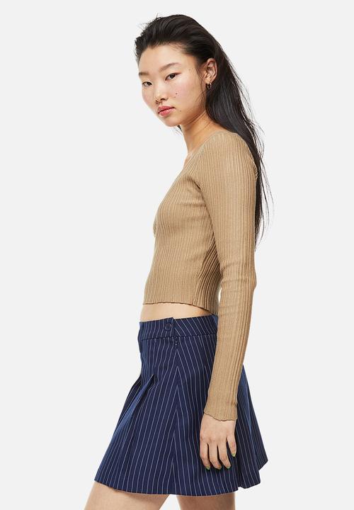 H&M - Knitted top - beige