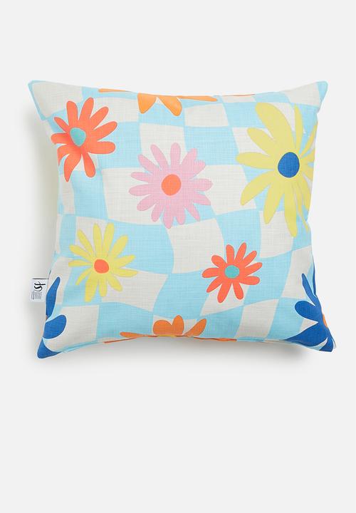 Sixth Floor - Dash cushion cover - blue
