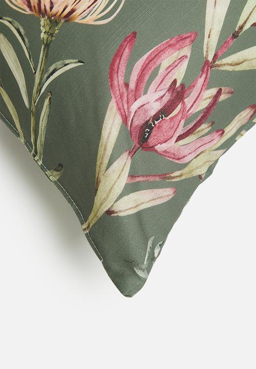 Sixth Floor - Locke cushion cover - Green