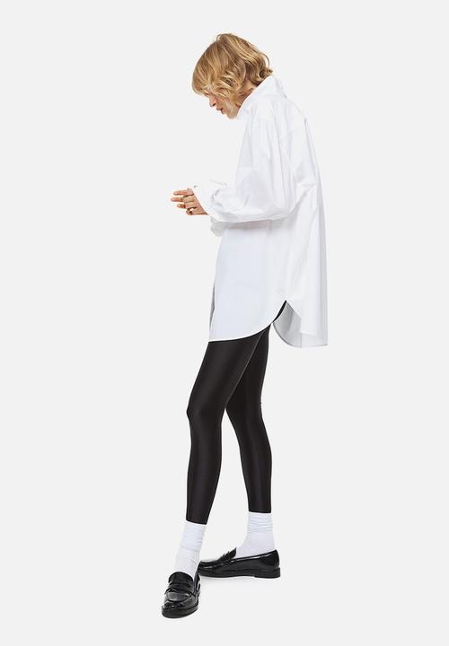 H&M - Cotton poplin shirt - white