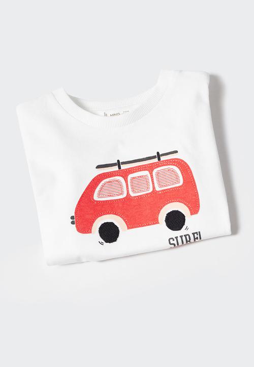 MANGO - T-shirt van - white