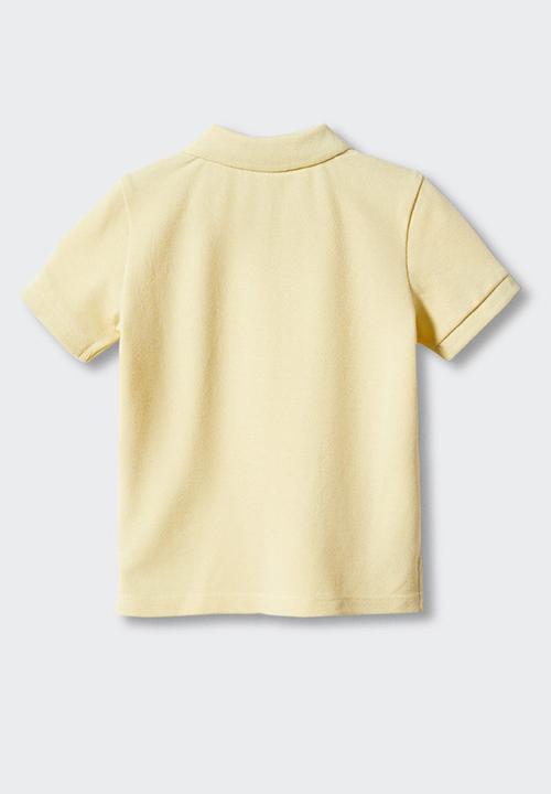 MANGO - Polo shirt javic - light yellow
