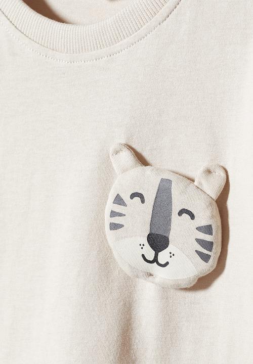 MANGO - T-shirt jan - arena