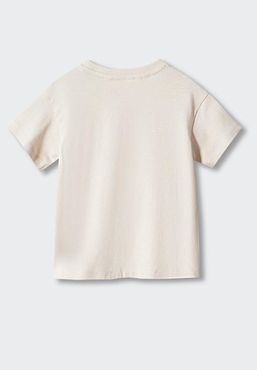 MANGO - T-shirt jan - arena