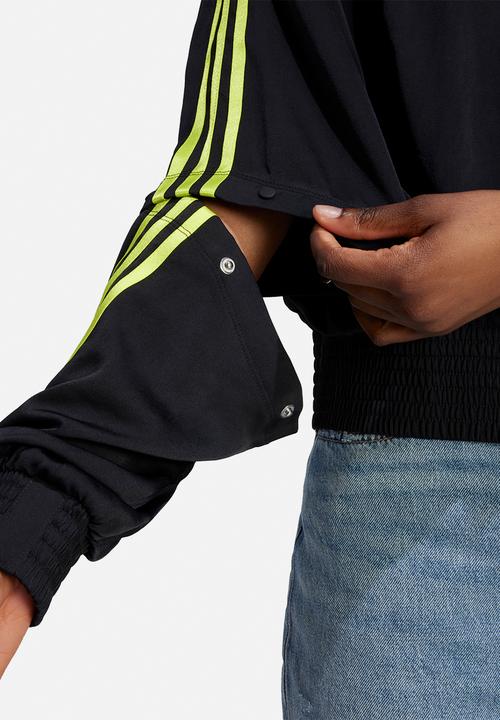 adidas Originals - Satin firebird track top - black