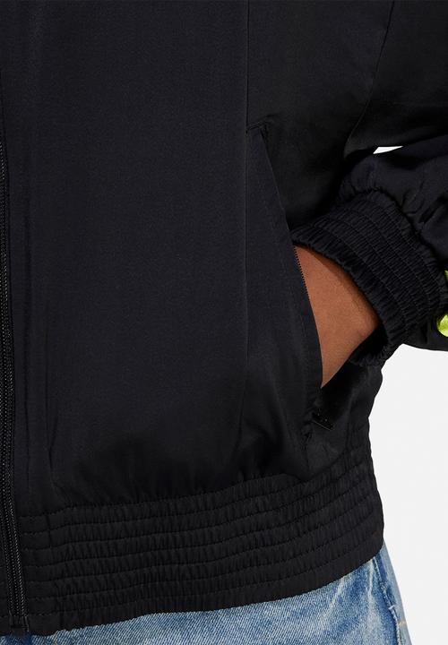 adidas Originals - Satin firebird track top - black
