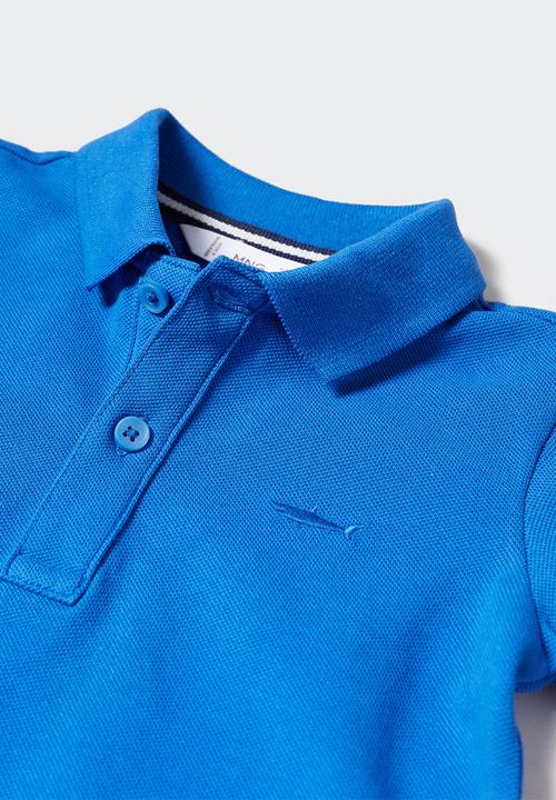 MANGO - Polo shirt javic - blue