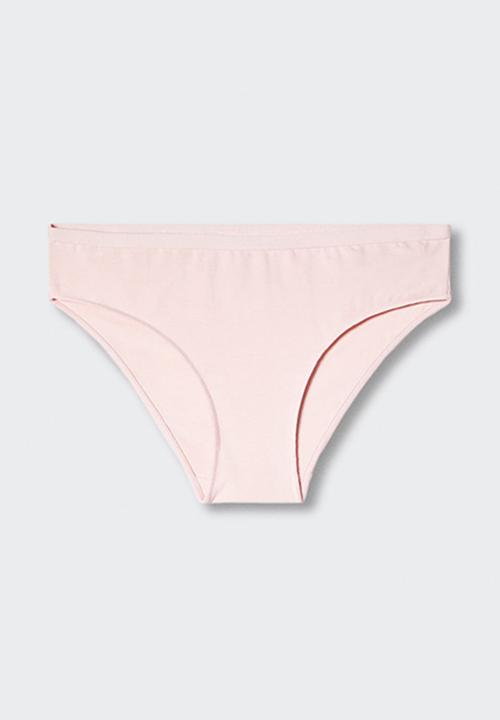 MANGO - Briefs margaret - rosa pastel