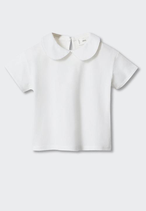 MANGO - T-shirt lily - white
