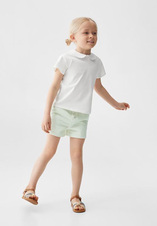 MANGO - T-shirt lily - white