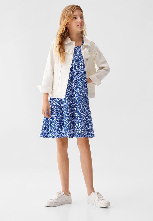 MANGO - Dress calvin - bright blue