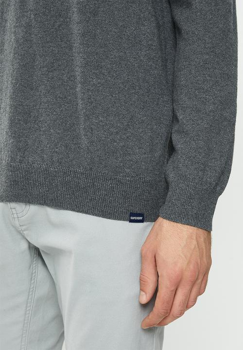Superdry. - Vintage emb - gull grey marl