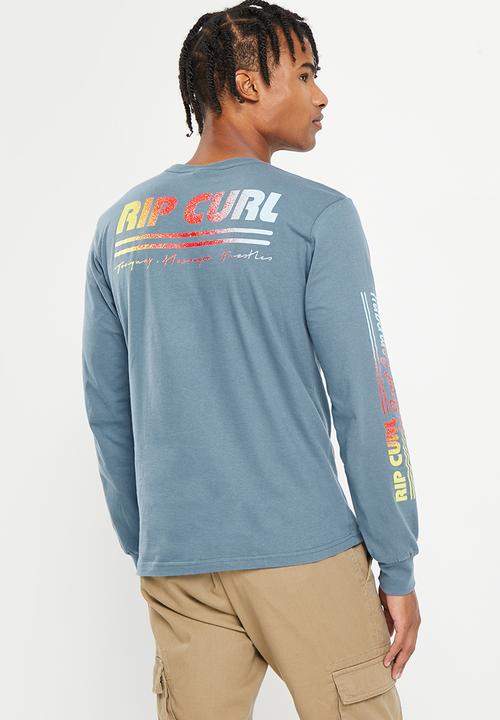Rip Curl - Surf revival long sleeve tee - blue 