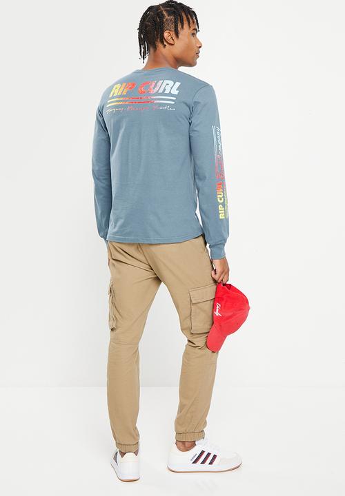 Rip Curl - Surf revival long sleeve tee - blue 