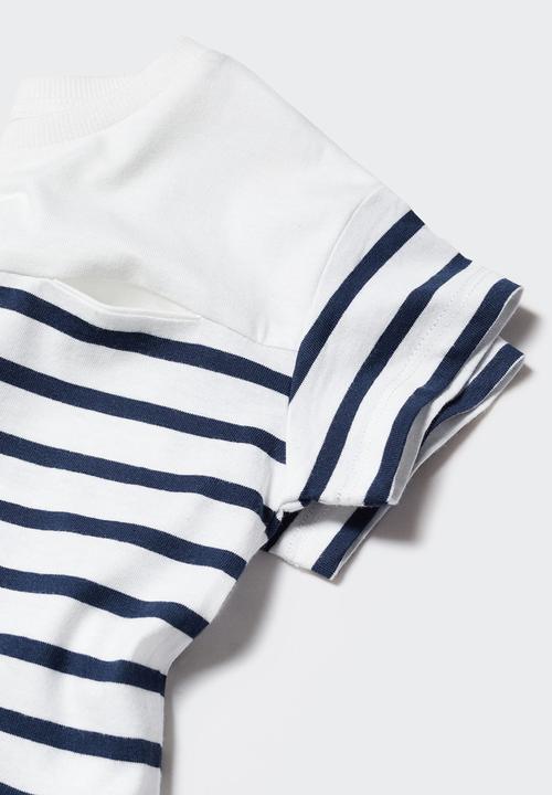 MANGO - T-shirt atlantic - off white