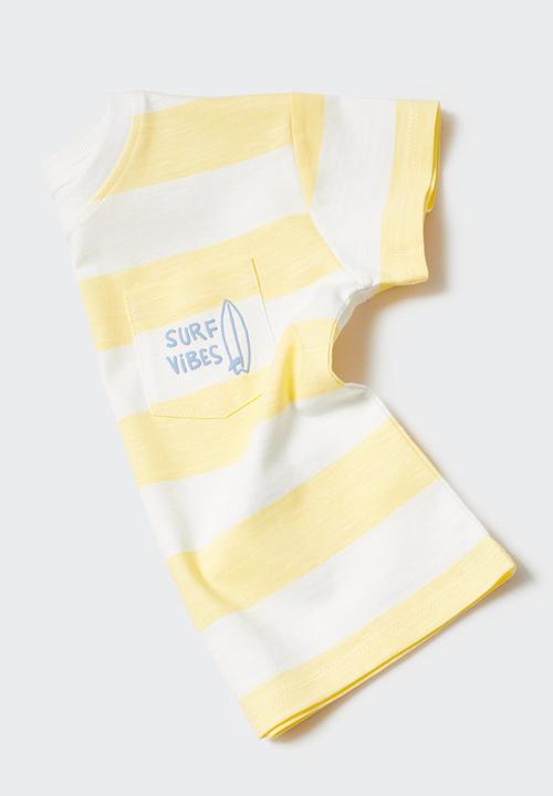 MANGO - T-shirt ancla - amarillo