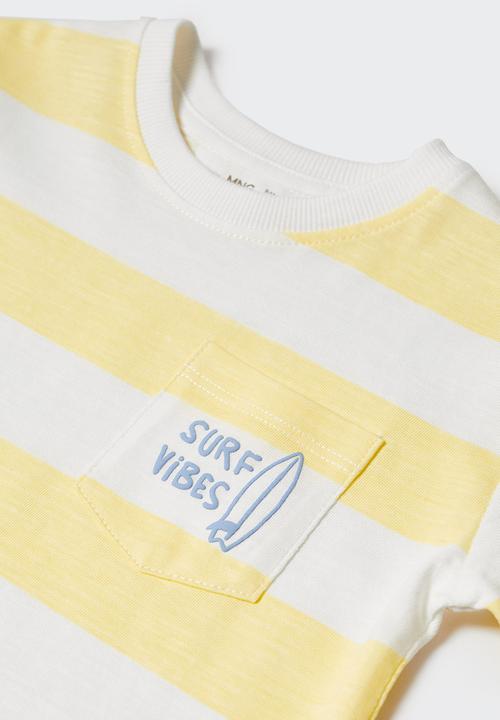 MANGO - T-shirt ancla - amarillo