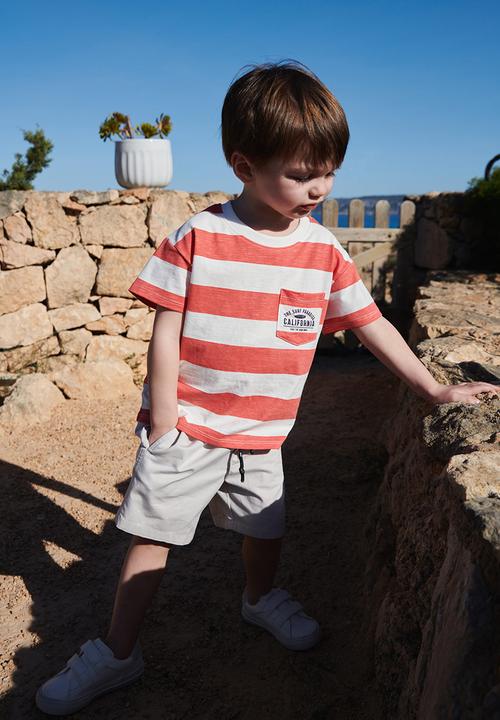 MANGO - T-shirt ancla - coral