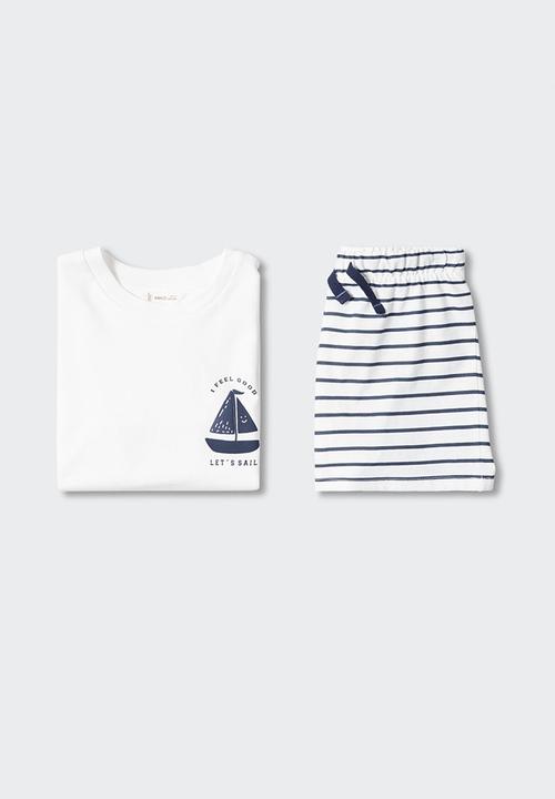 MANGO - Pyjamas fish - off white