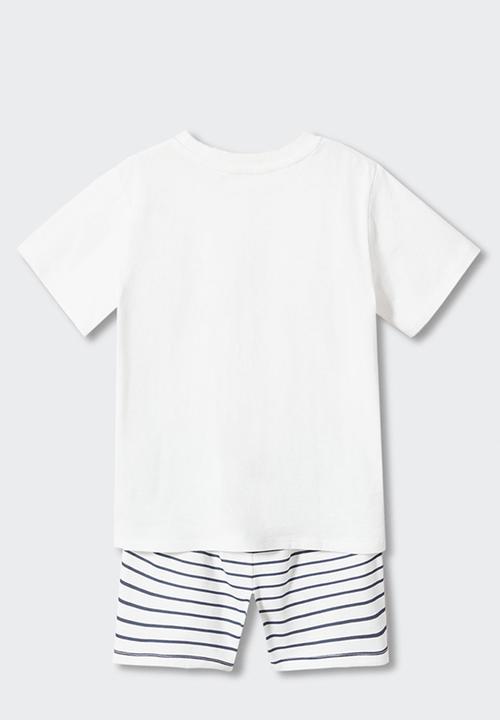 MANGO - Pyjamas fish - off white