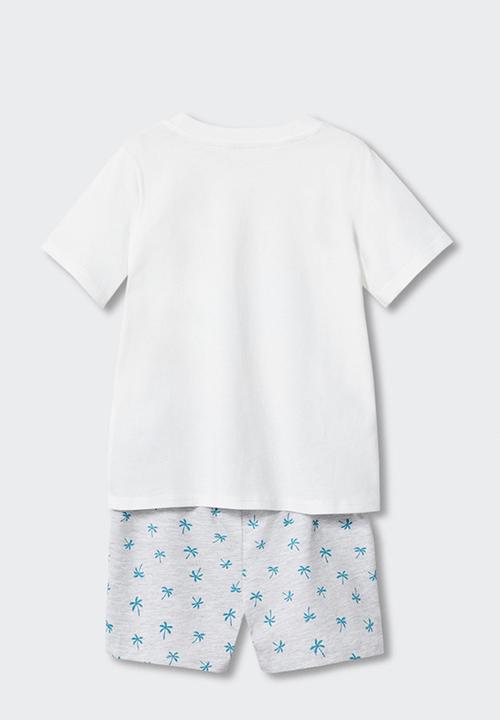 MANGO - Pyjamas dino - off white