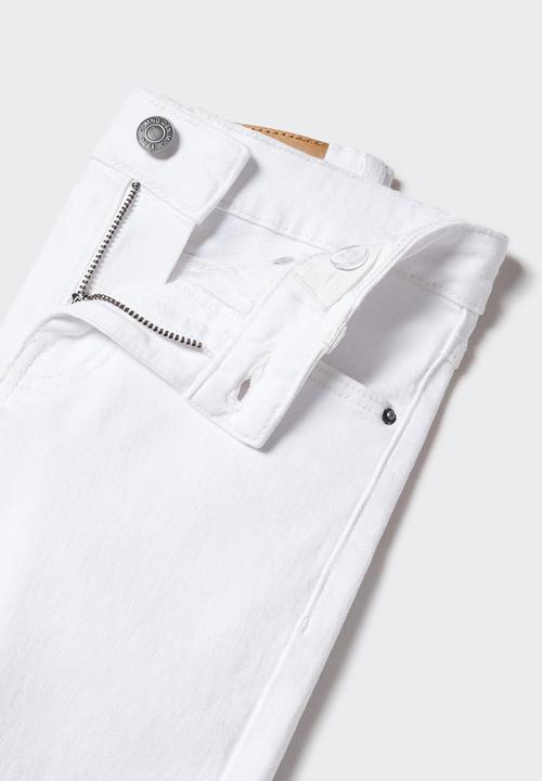 MANGO - Bermuda shorts john - blanco