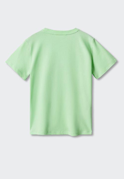 MANGO - T-shirt chill - menta