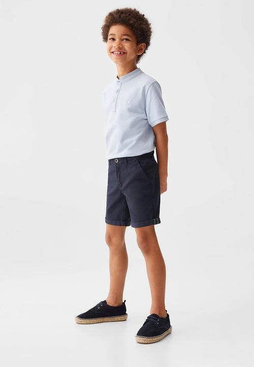 MANGO - Polo shirt hanoi4 - celeste