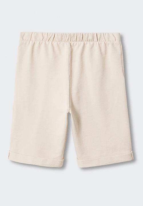 MANGO - Bermuda shorts asier4 - beige