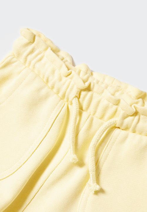 MANGO - Shorts simba - amarillo