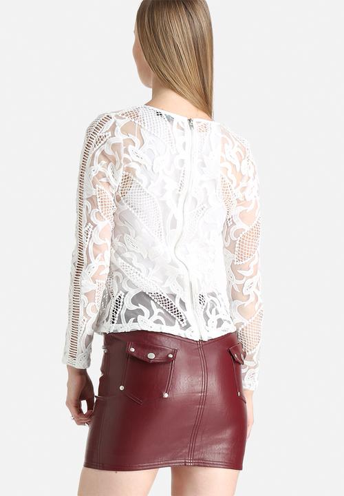 Goldie - Willow Embroidered Lace Top