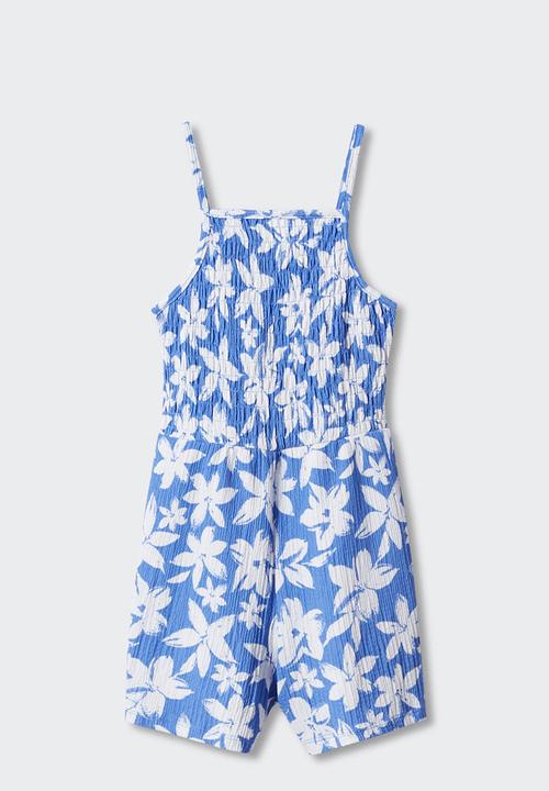 MANGO - Dungarees sira - azul