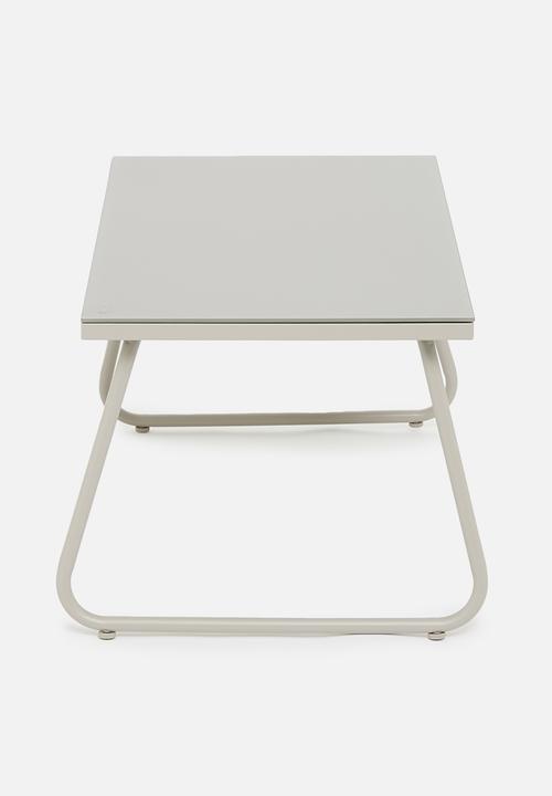 H&S - Simo outdoor furniture set - white