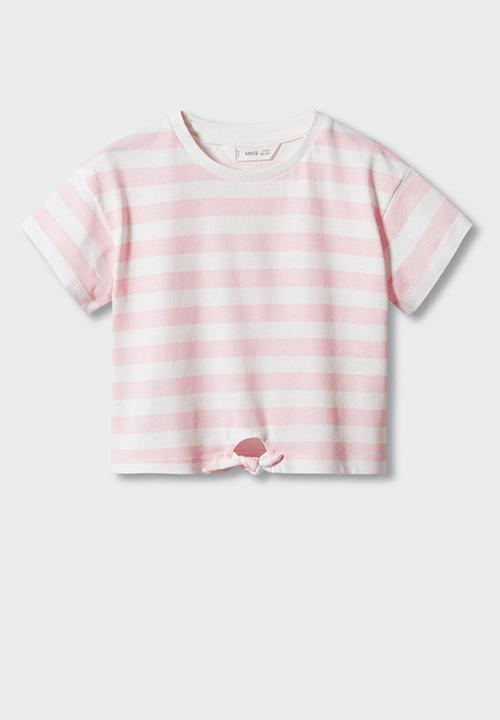MANGO - T-shirt summerb - rosa