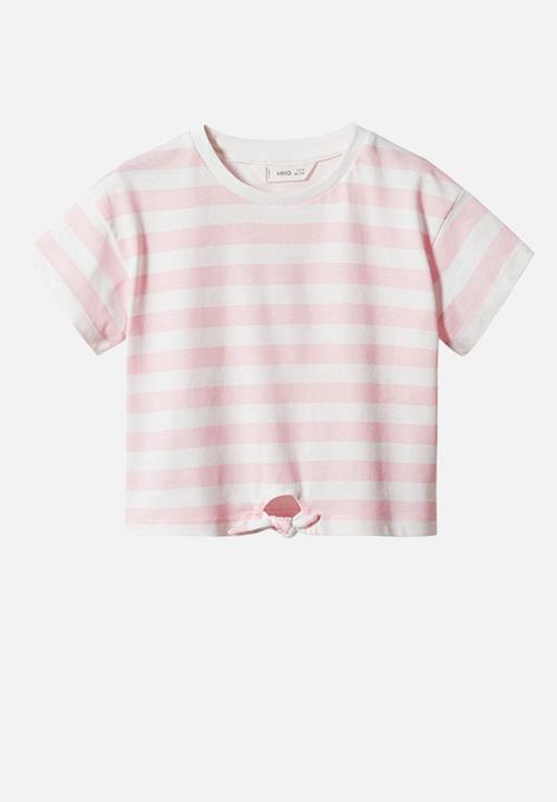 MANGO - T-shirt summerb - rosa