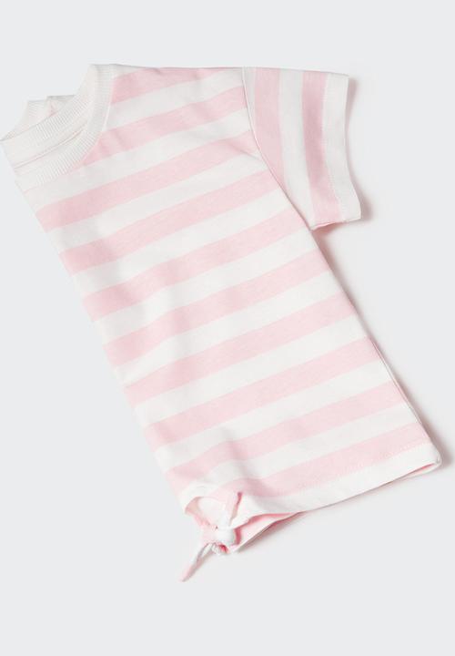 MANGO - T-shirt summerb - rosa
