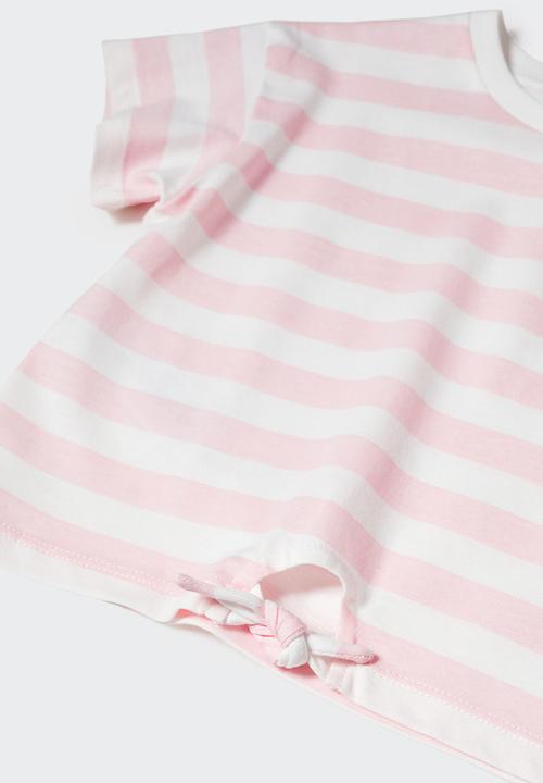 MANGO - T-shirt summerb - rosa