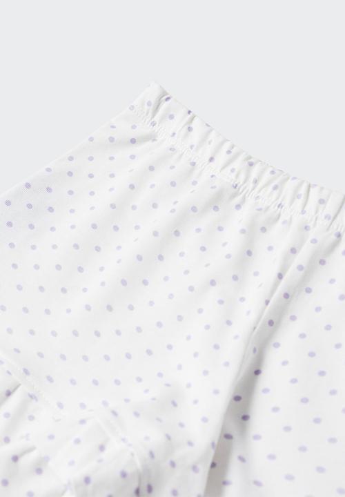 MANGO - Pyjamas dot - off white