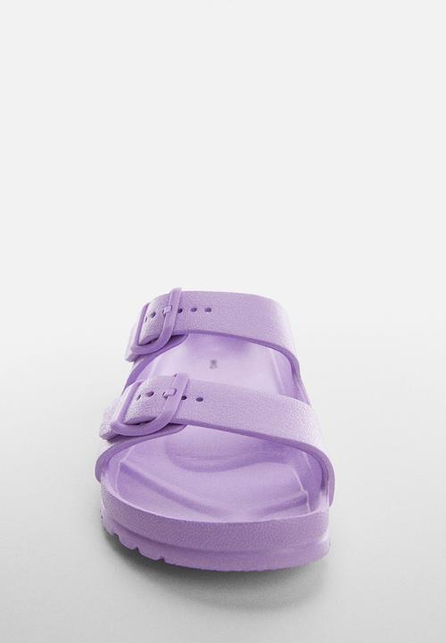 MANGO - Flip-flop pau - malva