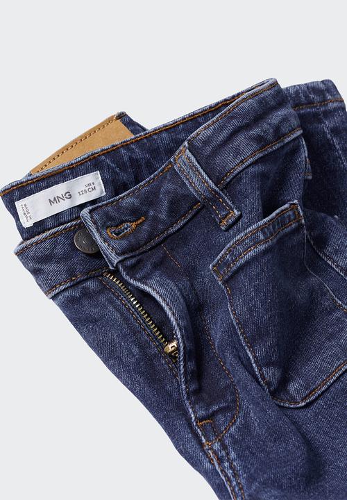 MANGO - Jeans naira - azul